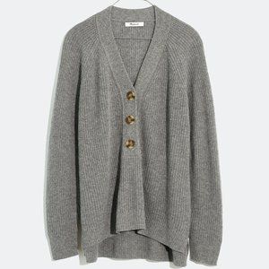 Madewell Lyle Rib Henley Sweater